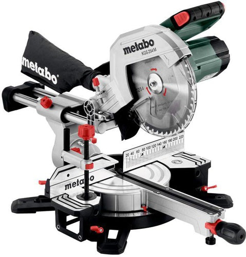 Kapp- und Gehrungssäge KGS 254 M 305 x 92 mm 1450 W 4500 min-¹ 254 x 30 mm METABO