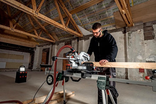 Kapp- und Gehrungssäge KGS 254 M 305 x 92 mm 1450 W 4500 min-¹ 254 x 30 mm METABO – Ansicht 3