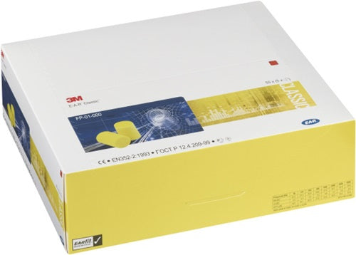 Gehörschutzstöpsel E-A-R™ Classic™ SNR 31 dB 250 Paar / Karton 5 Paar / Pack 3M – Ansicht 6