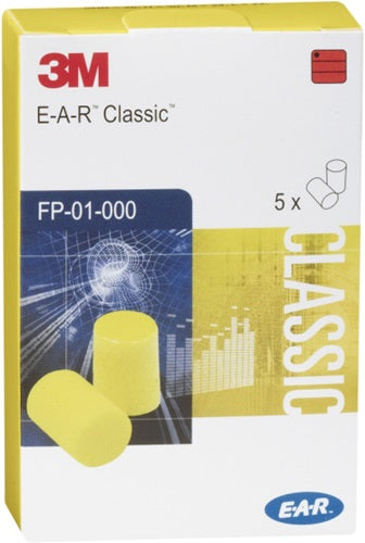 Gehörschutzstöpsel E-A-R™ Classic™ SNR 31 dB 250 Paar / Karton 5 Paar / Pack 3M – Ansicht 4