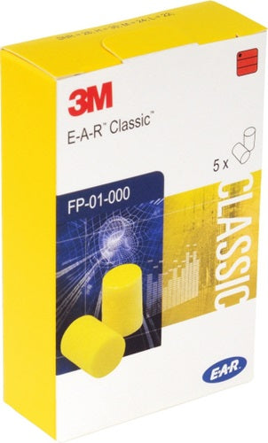 Gehörschutzstöpsel E-A-R™ Classic™ SNR 31 dB 250 Paar / Karton 5 Paar / Pack 3M