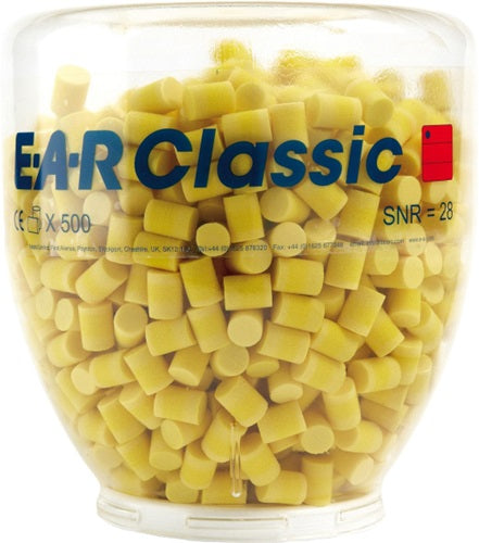 Gehörschutzstöpsel E-A-R™ Classic™ Refill EN 352-2 SNR 28 dB 500 Paar / Dispenser 3M