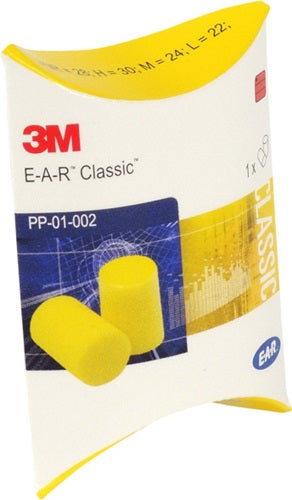 Gehörschutzstöpsel E-A-R™ Classic™ SNR 31 dB 250 Paar/Packung Kissenpackung 3M