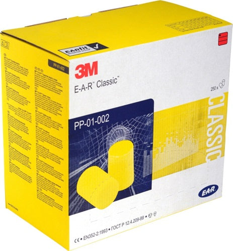 Gehörschutzstöpsel E-A-R™ Classic™ SNR 31 dB 250 Paar/Packung Kissenpackung 3M – Ansicht 3