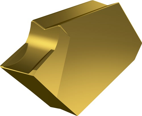 Drehwendeschneidplatte ISO LFUX 030800TR:T8330 Tiefe 49mm PVD beschichtet Gold - VPE: 10