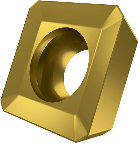 Fräswendeschneidplatte ISO SPET 1204ADSN:M8330 D55mm PVD beschichtet Gold - VPE: 10
