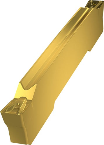 Wendeschneidplatte ISO GL2-D200M02-GM:G8330 Breite 2mm PVD beschichtet Gold - VPE: 10