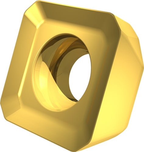 Fräswendeschneidplatte ISO SNMT 1205AZSR-M:M8330 D52mm PVD beschichtet Gold - VPE: 10