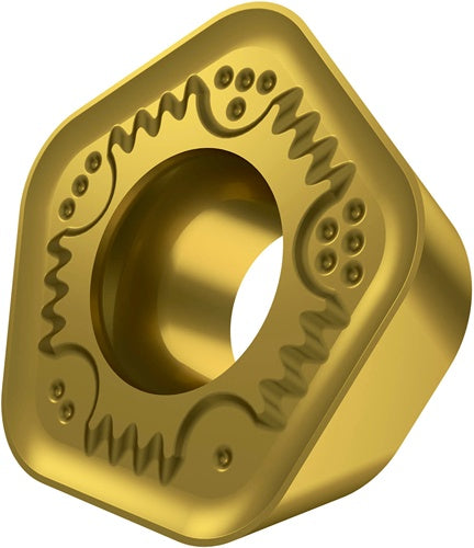 Fräswendeschneidplatte ISO PDKT 090530ER-FM:M8330 D55mm PVD beschichtet Gold - VPE: 10