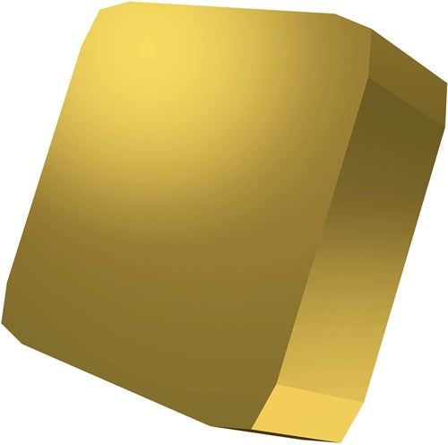 Fräswendeschneidplatte ISO SNHN 1204ENEN:M8330 Tiefe 9mm PVD beschichtet Gold - VPE: 10