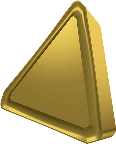 Fräswendeschneidplatte ISO TPKR 1603PDSR:M8330 Tiefe 12mm PVD beschichtet Gold - VPE: 10