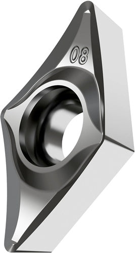 Drehwendeschneidplatte ISO DCGT 11T302E-SF3:H07 Bohrungs-D 44mm Farbe Silber - VPE: 10