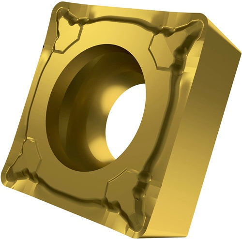 Drehwendeschneidplatte ISO SCMT 09T308E-UR:TT310 D44mm PVD beschichtet Gold - VPE: 10