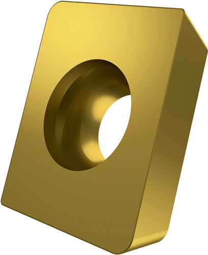 Fräswendeschneidplatte ISO APEW 150412ER:M8330 D55mm PVD beschichtet Gold - VPE: 10
