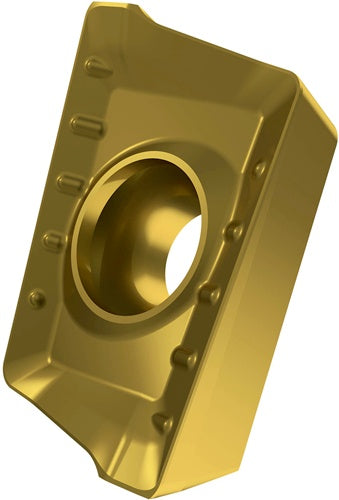 Fräswendeschneidplatte ISO APKX 1103PDER-M:M8340 D28mm PVD beschichtet Gold - VPE: 10