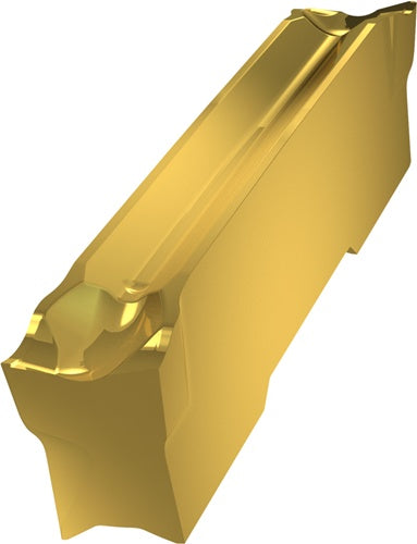 Wendeschneidplatte ISO GL4-D400G02R12-PM:G8330 Breite 4mm PVD beschichtet Gold - VPE: 10
