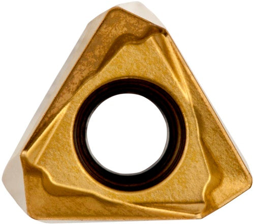 Fräswendeschneidplatte ISO TNGX 100402SR-F:M8340 D28mm PVD beschichtet Gold - VPE: 10