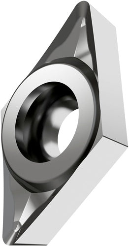 Drehwendeschneidplatte ISO DCGT 11T308F-AL:T0315 D44mm PVD beschichtet Silber - VPE: 10