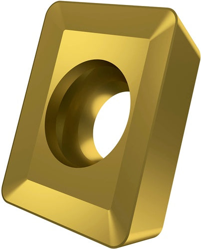 Fräswendeschneidplatte ISO APET 150412SN:M8330 D55mm PVD beschichtet Gold - VPE: 10