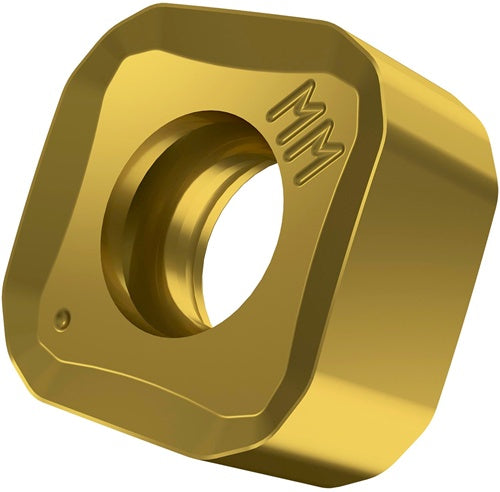 Fräswendeschneidplatte ISO SNGX 110416SR-MM:M8340 D456mm PVD beschichtet Gold - VPE: 10