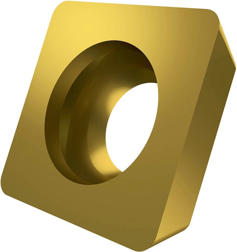 Fräswendeschneidplatte ISO SDEW 090308EN:M8340 D44mm PVD beschichtet Gold - VPE: 10