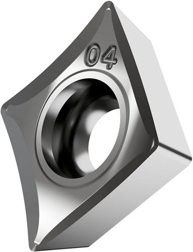 Drehwendeschneidplatte ISO CCGT 09T304F-AL:HF7 Bohrungs-D 44mm Farbe Silber - VPE: 10