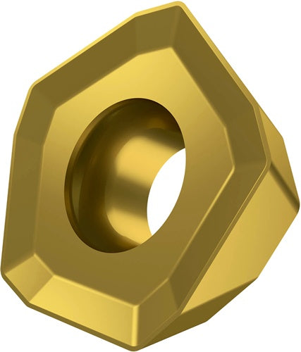 Fräswendeschneidplatte ISO PDMX 0905ZEER-M:M8330 D55mm PVD beschichtet Gold - VPE: 10
