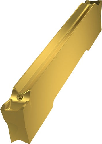 Wendeschneidplatte ISO GL2-D200G02R12-PR:G8330 Breite 2mm PVD beschichtet Gold - VPE: 10