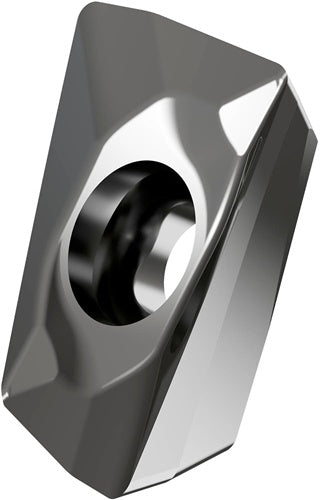 Fräswendeschneidplatte ISO ADEX 160608FR-FA:HF7 Bohrungs-D 45mm Farbe Silber - VPE: 10