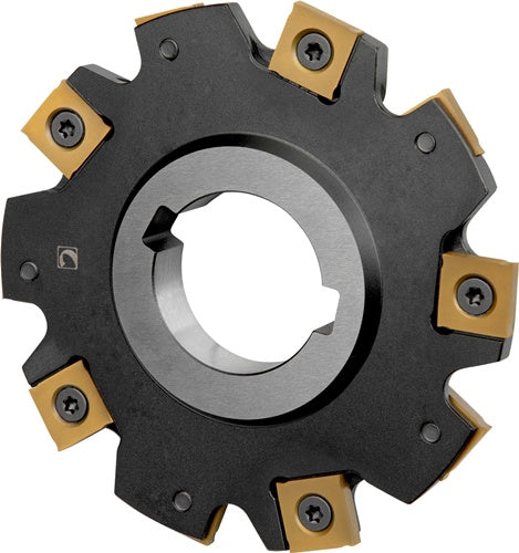 Scheibenfräser ISO 100G10N-S90SN12N6 Tiefe 24mm m Wendeplatte Schneid-D100mm