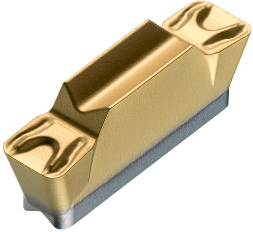 Drehwendeschneidplatte ISO LCMF 041608-F:T8330 Tiefe 3mm PVD beschichtet Gold - VPE: 10