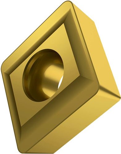 Wendeschneidplatte ISO CCMX 08T308S-TS1:M8330 D35mm PVD beschichtet Farbe Gold - VPE: 10