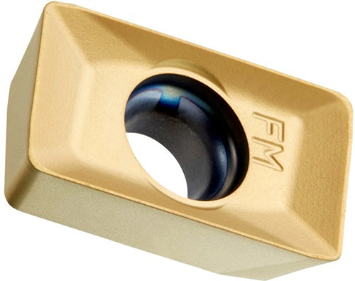 Fräswendeschneidplatte ISO APMT 1604PDER-FM:M8330 D45mm PVD beschichtet Gold - VPE: 10