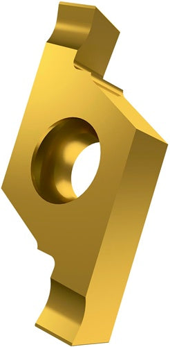 Drehwendeschneidplatte ISO X61 0602-265 R:6640 Tiefe 27mm MT-CVD beschichtet - VPE: 10