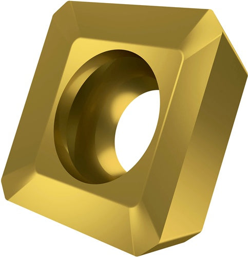 Fräswendeschneidplatte ISO SPET 1204ADEN:M8340 D55mm PVD beschichtet Gold - VPE: 10