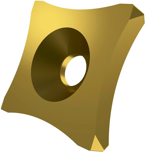 Scarfing-Schneideinsatz ISO SPUB 19-R30:6640 Radius 30mm MT-CVD beschicht Gold - VPE: 10