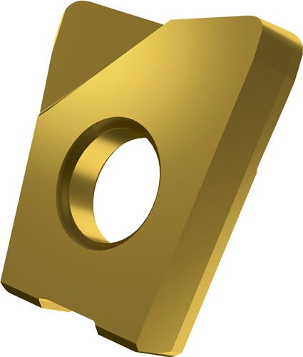 Fräswendeschneidplatte ISO LC 1210-KPF:M8330 D5mm PVD beschichtet Farbe Gold - VPE: 10