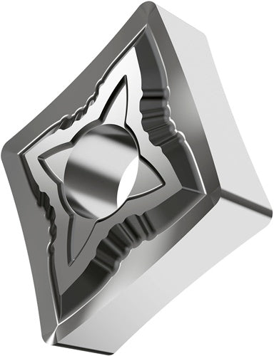 Drehwendeschneidplatte ISO CNMG 120408E-SF:H07 Bohrungs-D 516mm Farbe Silber - VPE: 10