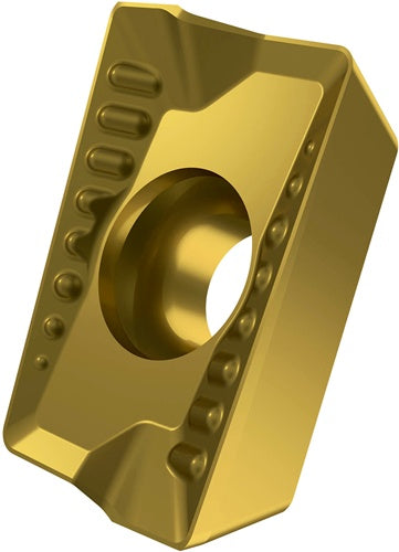 Fräswendeschneidplatte ISO ADKT 1505PDER-M:M8330 D44mm PVD beschichtet Gold - VPE: 10