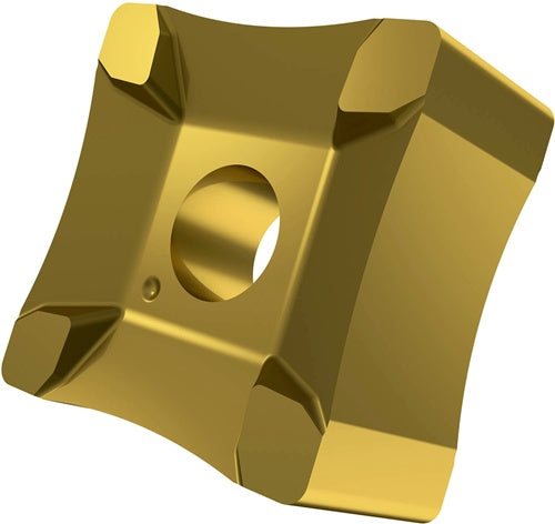 Scarfing-Schneideinsatz ISO SNMX 15-R30:6640 Radius 30mm MT-CVD beschicht Gold - VPE: 10