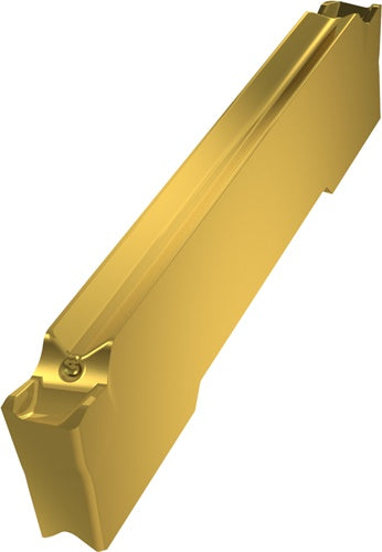 Wendeschneidplatte ISO GL2-D200G02L12-PR:G8330 Breite 2mm PVD beschichtet Gold - VPE: 10