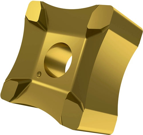 Scarfing-Schneideinsatz ISO SNMX 15-R18:6640 Radius 18mm MT-CVD beschicht Gold - VPE: 10