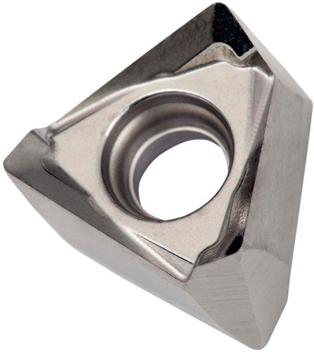 Fräswendeschneidplatte ISO TNGX 100404FR-FA:M0315 D28mm PVD beschichtet Silber - VPE: 10