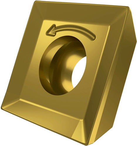 Fräswendeschneidplatte ISO SOMT 09T304-P:M8340 D35mm PVD beschichtet Gold - VPE: 10