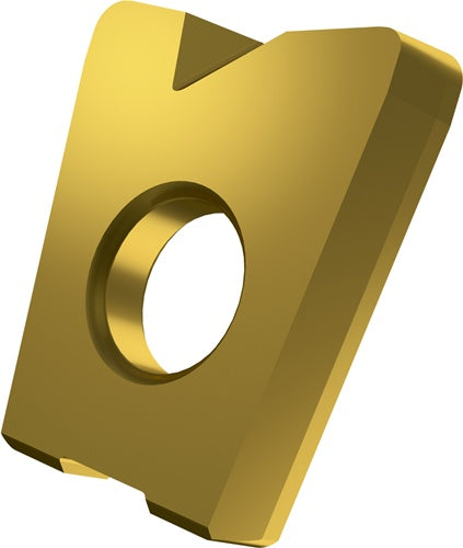 Fräswendeschneidplatte ISO LC 2040-KP:M8330 D 5mm PVD beschichtet Farbe Gold - VPE: 10
