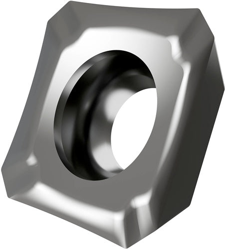 Fräswendeschneidplatte ISO SEET 1204AFFN-FA:HF7 Bohrungs-D 55mm Farbe Silber - VPE: 10