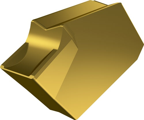 Drehwendeschneidplatte ISO LFUX 030802TN:T8330 Tiefe 49mm PVD beschichtet Gold - VPE: 10