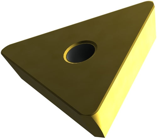 Fräswendeschneidplatte ISO TPKN 2204PDSR:M8330 Tiefe 17mm PVD beschichtet Gold - VPE: 10