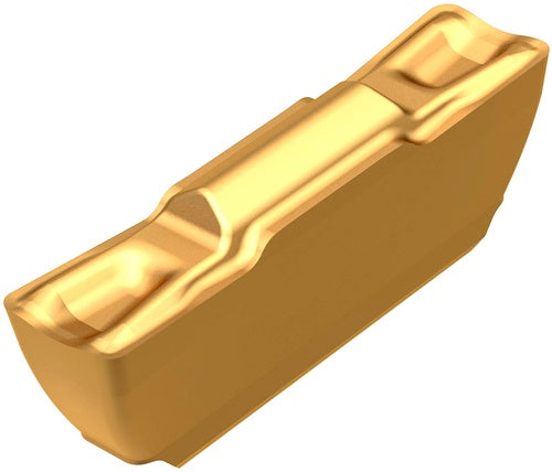 Drehwendeschneidplatte ISO LCMF 041304-CM:T8330 Breite 3mm PVD beschichtet Gold - VPE: 10