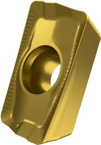 Fräswendeschneidplatte ISO APKT 1604PDR-GM:M8340 D46mm PVD beschichtet Gold - VPE: 10